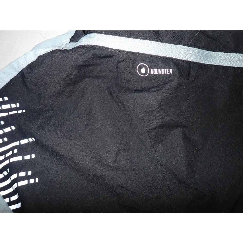 Hurtta Rain Blocker Black Waterproof Dog Rain Coat Size 35cm 14in